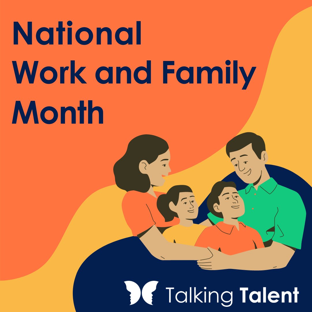 October is National Work and Family Month, recognizing the importance of work-life balance. 

At Talking Talent, we've spent 20+ years helping companies foster environments where employees and businesses thrive together.