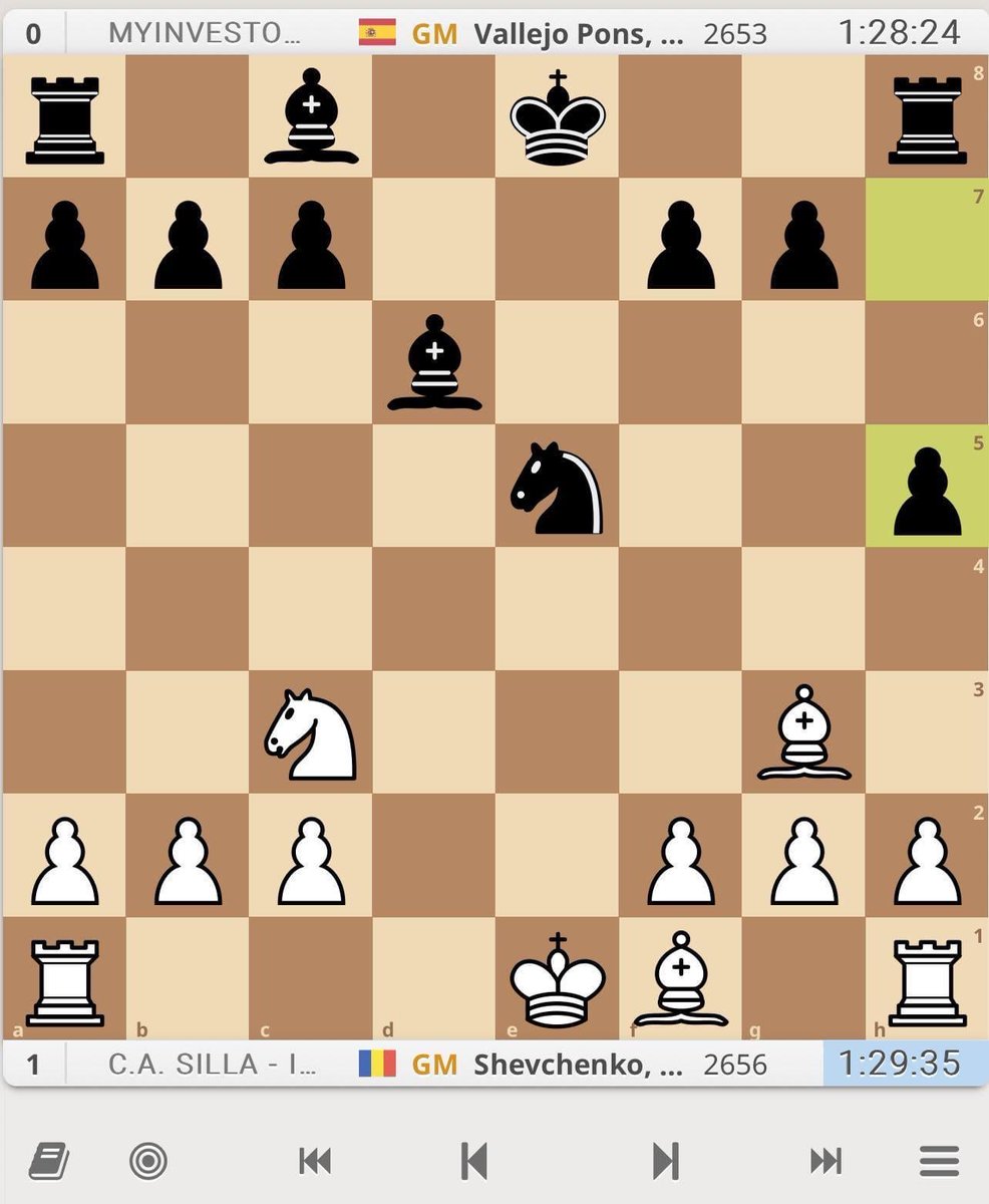 📳¡Sospecha de trampas en el Campeonato de España de Ajedrez por Equipos!

Es un asunto que implica al GM ucraniano de bandera rumana Kirill Shevchenko, quien ayer ganó a Vallejo. Se espera comunicado oficial de la FEDA durante la mañana.

Todo muy triste si se confirma.