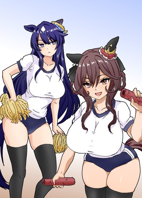 体育の日らしいので運動会ならくがき 