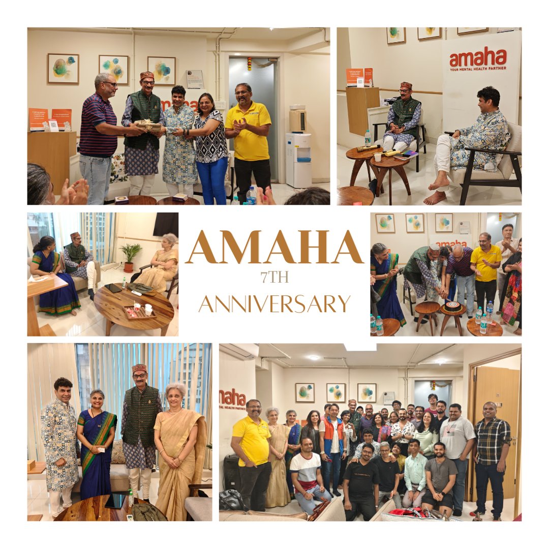 imanvendragohil's tweet photo. Celebrating 7 amazing years of Amaha! ✨

@imanvendragohil had the honor of attending this special occasion, supporting their mental health awareness and empowerment mission 
#amaha #health #mentalhealthawareness #princemanvendrasinghgohil #inspiration #rajpipala  #loveandequality #gujarat #manvendrasinghgohil  #rajpiplaprince