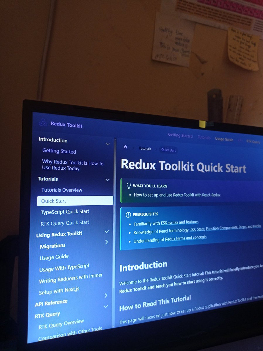 Thesachindey's tweet image. Finally, start learning the React Redux Toolkit. 
#coderlife #reactjs #tech #redux #WebDevelopment
