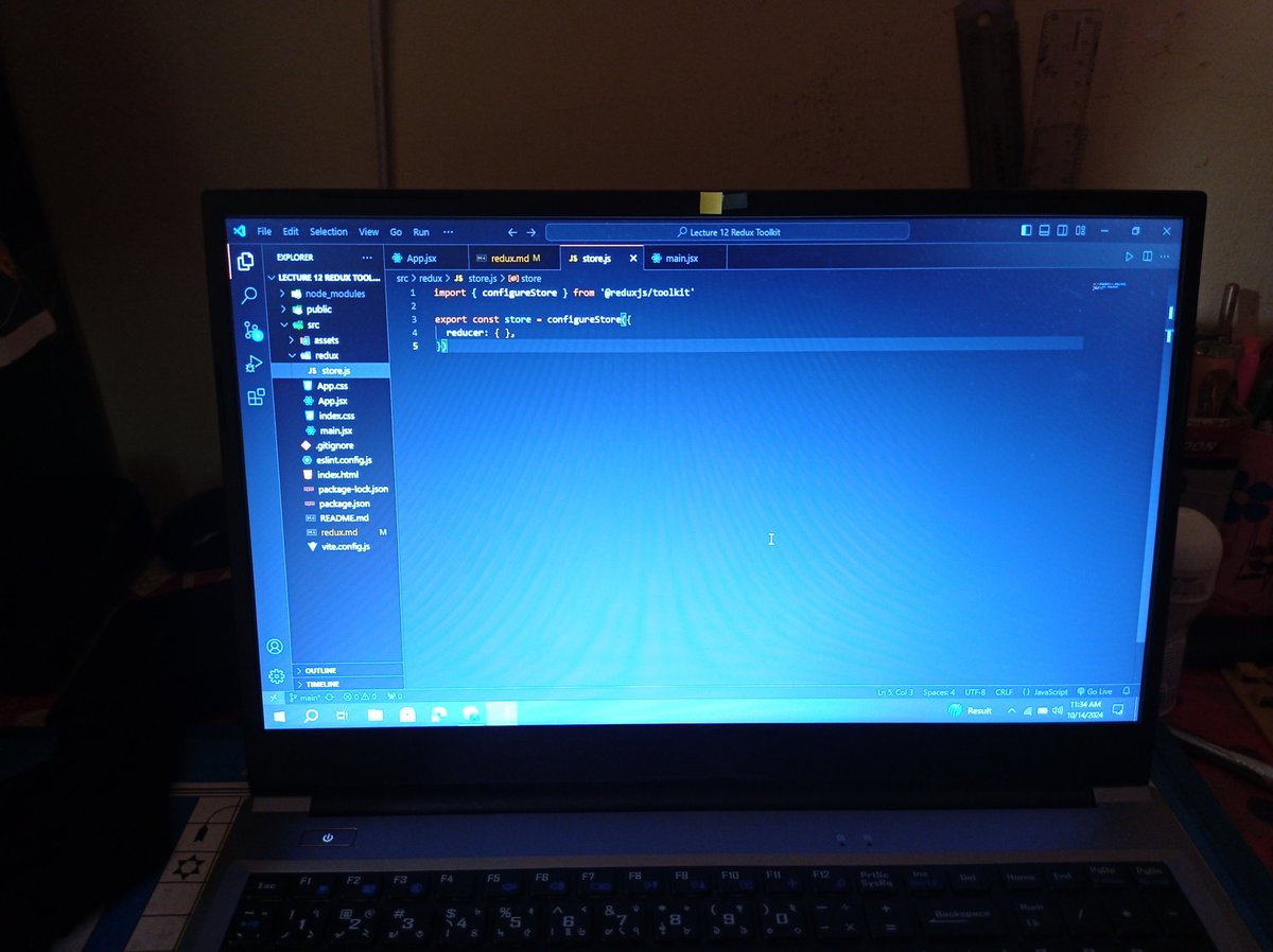 Thesachindey's tweet image. Finally, start learning the React Redux Toolkit. 
#coderlife #reactjs #tech #redux #WebDevelopment
