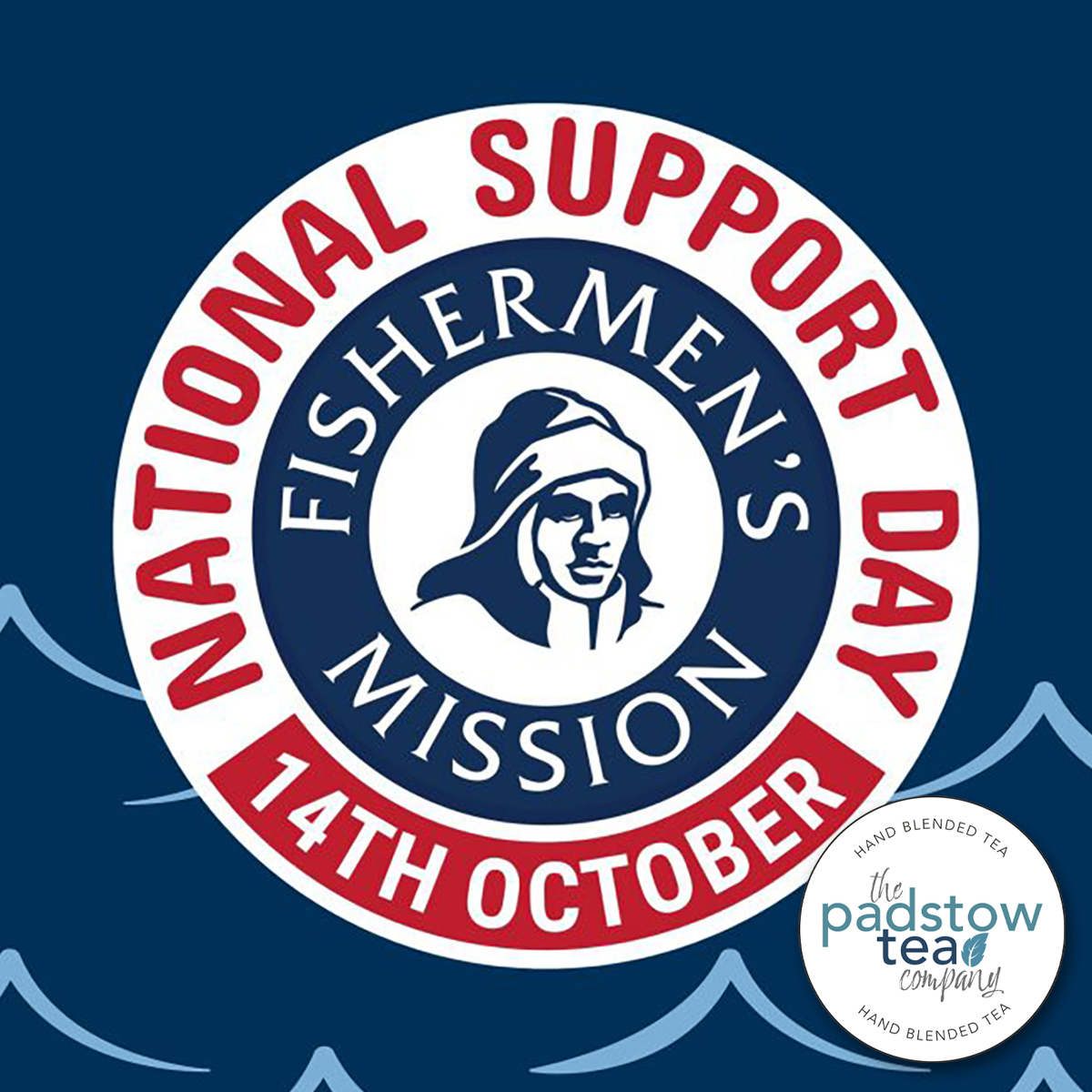 PadstowTea's tweet photo. 💝 The Fishermen’s Mission National Support Day! 💝
Today is National Support Day for our partner charity, @TheFishMish
We donate to the #charity from every sale we make, so with every sip you are helping this worthy cause - THANK YOU!
#Tea #infusions
https://t.co/9Gv1FVfRzV https://t.co/AwZHpT1eYs
