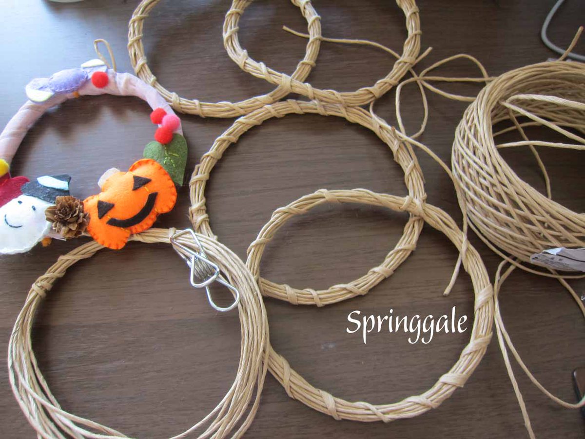 ハロウィンアレンジリース❣️H♡Y☆mama確認用❣️3つセット❣️ ハロウィンリース