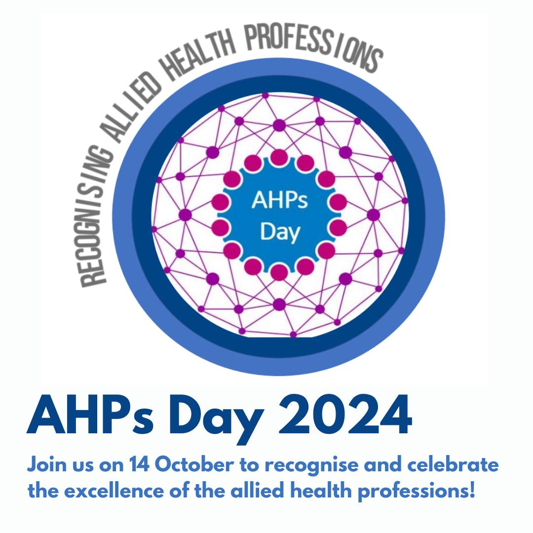 🎉👨‍⚕️ Happy AHPs Day! 👩‍⚕️🎉

Today, we’re celebrating the incredible contributions of our Allied Health Professionals (AHPs)! Stay tuned as we’ll be sharing photos and videos throughout the day.

#AHPsDay #AHPDay #ProudToBeNHSG #HealthcareHeroes #AHPsDayScot #AHPsDayScot