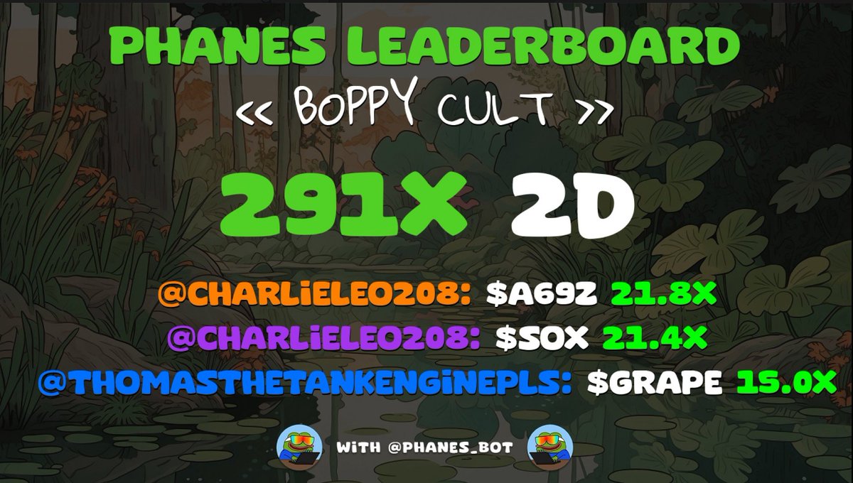 Thomasthetank_'s tweet photo. Another solid weekend for the #BOPPYCULT

But there's no better alpha than $Boppy itself. The next month is going to be bananas. https://t.co/CxW0Hw7HIV