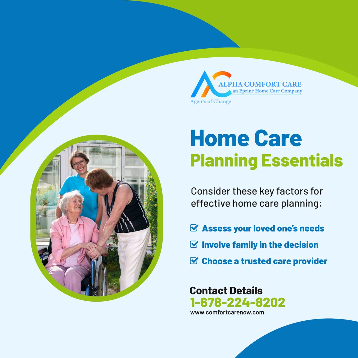 care_alpha98606's tweet photo. Proper planning is vital for effective home care. Remember these essentials to ensure the best care for your loved ones. Let us support you in this journey! 

#AtlantaGA #HomeCareAgency #HomeCarePlanning https://t.co/WcaHFttMb8