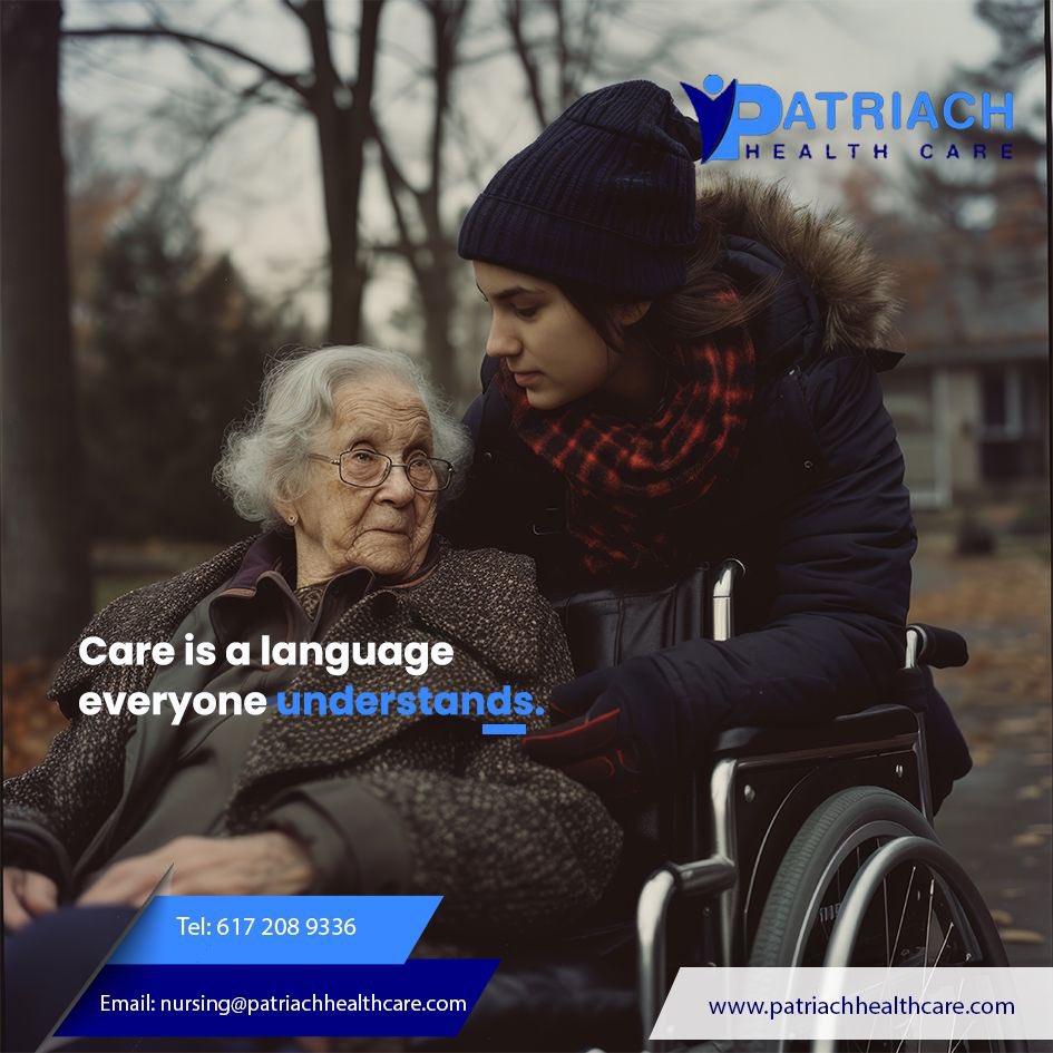 PatriachHC's tweet photo. Care is a language our nurses speak fluently.

Our amazing nurses bring top-notch support and compassion to your loved ones, making sure everyone feels valued and understood

Contact us on 617 208 9336 for more information.

#PatriachCare #InHomeNursingCare https://t.co/kTK6kHlfhE