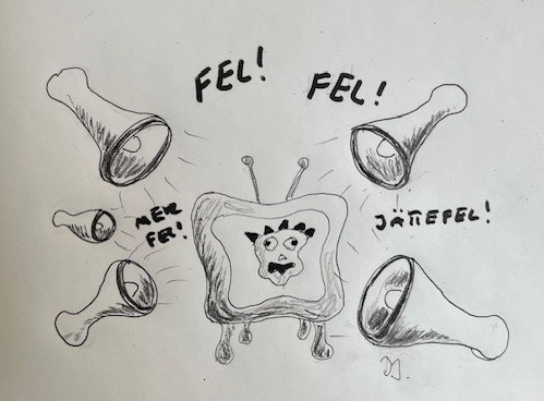 Förra veckan var jag med  på ett seminarium om konflikten i Mellanöstern på GU. Spännande  seminarium där jag var med och pratade om medierapporteringen. Funderade lite på varför alla sidor i konflikten  skäller på medierna.

bengtjohansson.blogspot.com/2024/10/fel-fe…