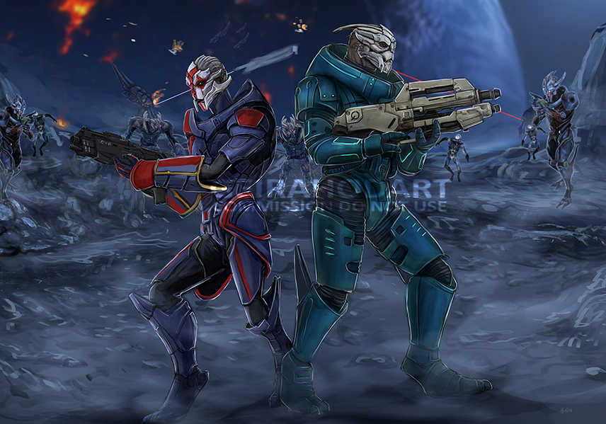 #masseffect commiss completed 😊