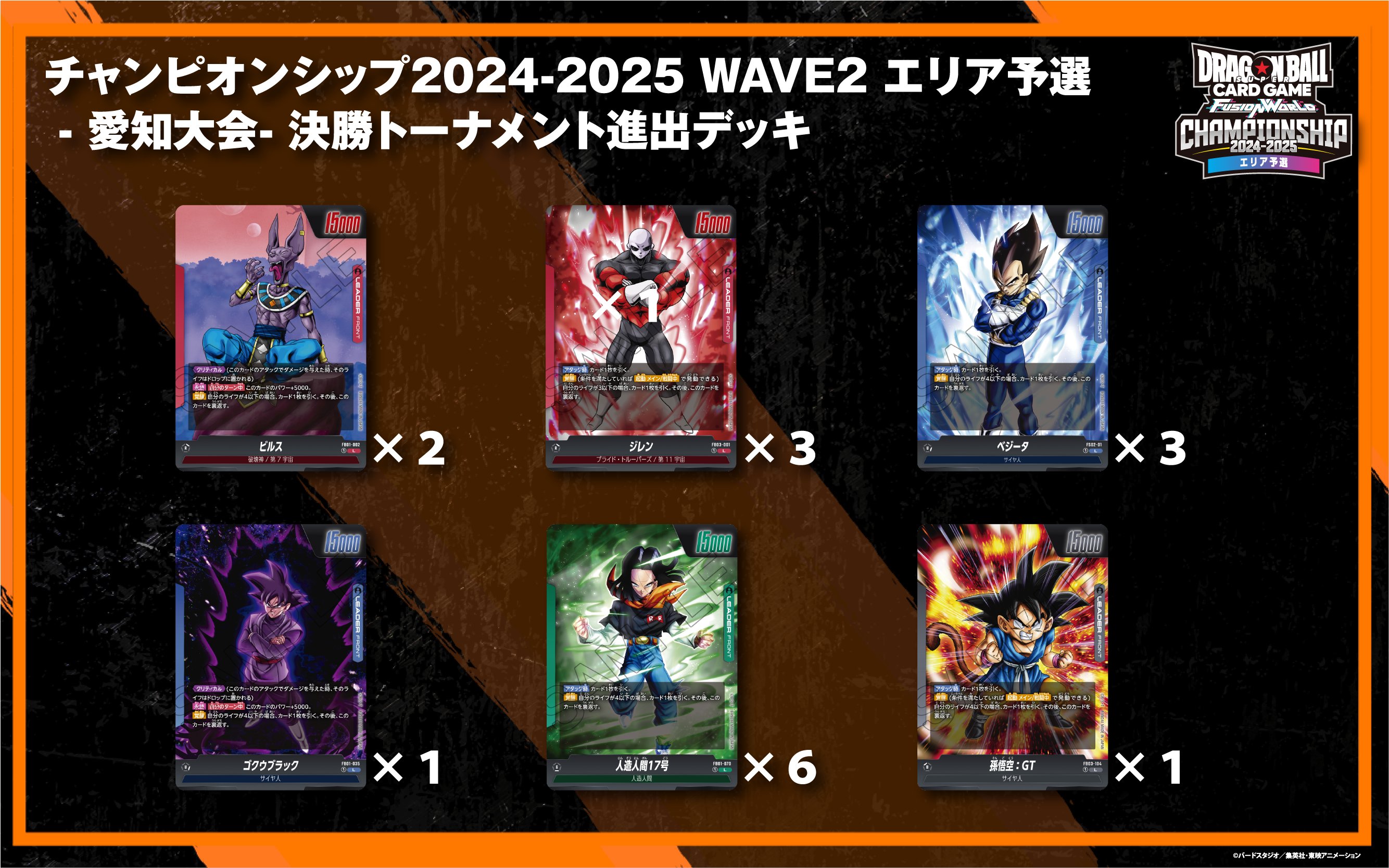 チャンピオンシップ2024-2025日本決勝　優勝構築参考　天使悟空デッキ チャンピオンシップ2024-2025日本決勝優勝構築参考天使悟空デッキ