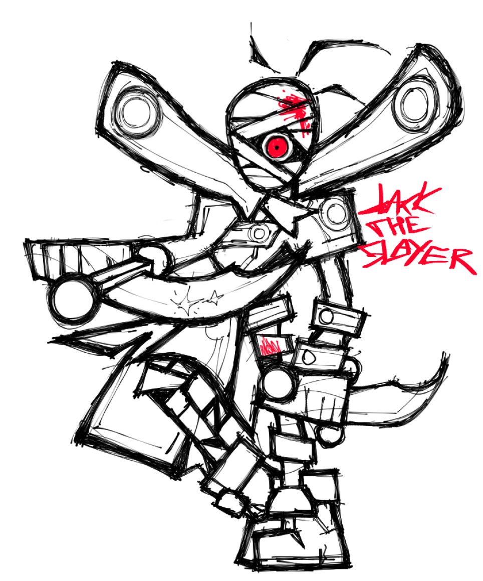 Jack from power stone
His design slaps