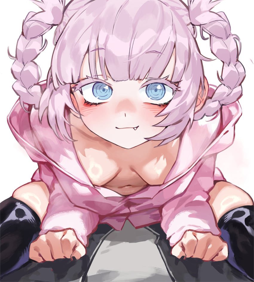 sitting on the (𝐑𝐄𝐀𝐃𝐄𝐑)'s lap, mostly just staring into their eyes . . .

maybe you should stare back too! and just a reminder her eyes are up here! ♥︎