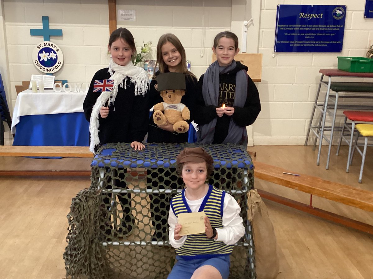 Well done to Year 6, on giving an informative and moving assembly on WW1. <a href="/iqmaward/">IQM</a> Dexter also enjoyed helping out!