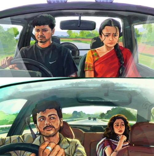 CharlieD2255's tweet photo. Which movie your favorite and which Pair is most connected with you

#Gilli &amp; #Payya ❤️❤️❤️

#ThalapathyViiay #Karthi #Thamanna #Trisha https://t.co/ci7o1L7rDU