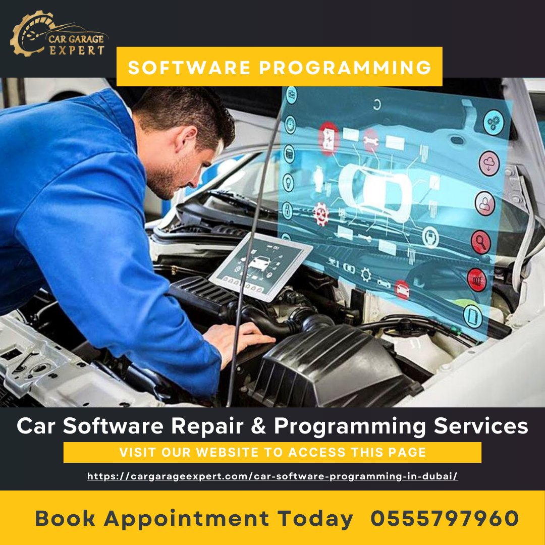 expertcargarage's tweet image. Optimize Your Ride with Expert Car Software Repair & Programming in Dubai!
We are specialize in car software repair & programming services in Dubai to ensure your vehicle operates smoothly and efficiently
cargarageexpert.com/car-software-p…
#CarSoftwareRepair #CarProgramming #SoftwareUpdate