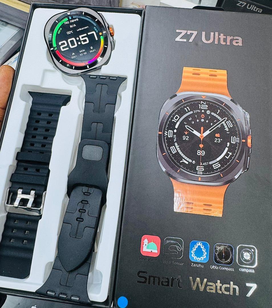 Another blessed day to patronize 🫶🛍️

Frame 1: Restock Ace 40(26,000) kindly dm for features 

Frame 2: *Smartwatch S9pro max + Samsung Earbud* Comes with 2 straps(33,000)

Frame 3: Re Stock HERMIES Smart Watch (43,000)

Frame 4: NEW In Z27 Smart Watch(36,000)

Nationwide 🚚