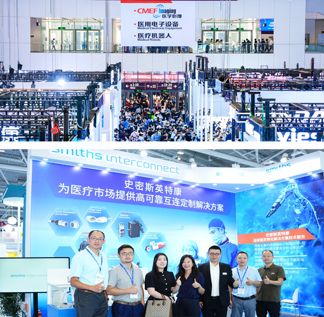 smithsinterconn's tweet image. We are in thick of #CMEF2024, the 90th edition of China International Medical Equipment Fair.
Stop by booth  #13P25 and meet our team! 

October 12-15, 2024 9:00-17:00丨Shenzhen International Convention &amp;amp; Exhibition Center
cmef.com.cn/en