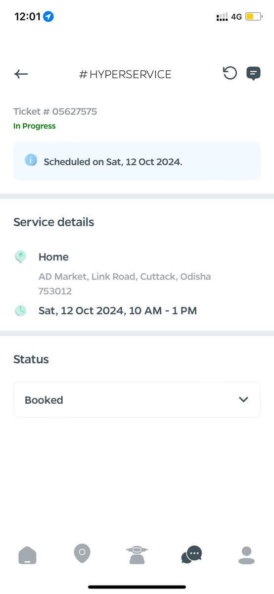 Dev_shukla's tweet photo. @bhash #hyperservice was booked for 12th October 2024. We were expecting our damaged vehicle be repaired, it has been 2 days nobody has attended the vehicle. Hope to see some action today. https://t.co/AErhpiRvmF