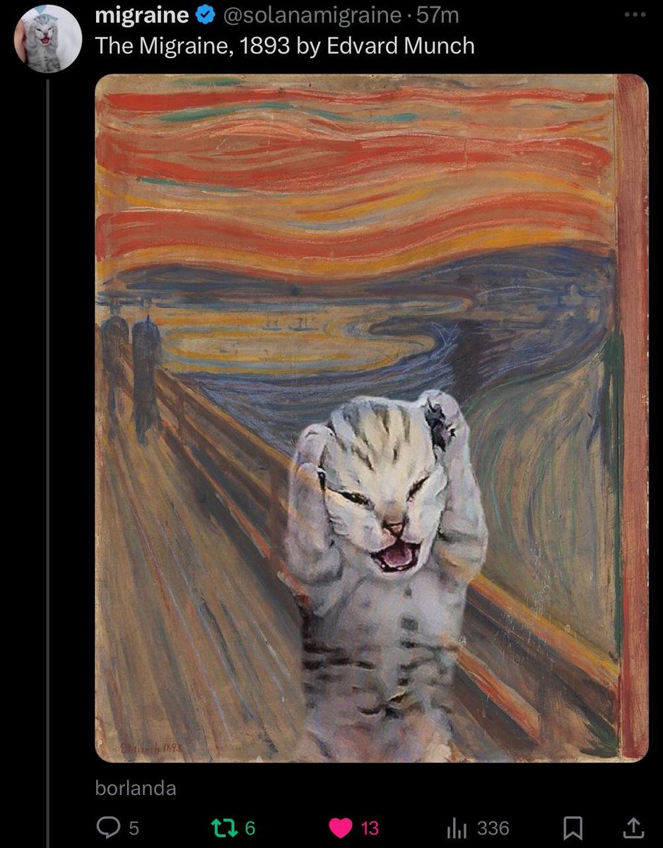 i swear #migraine tek is gud

just needs more eyes on it 

i feel very early

great memes, whale top 10 holders

popular tiktok cat

@solanamigraine