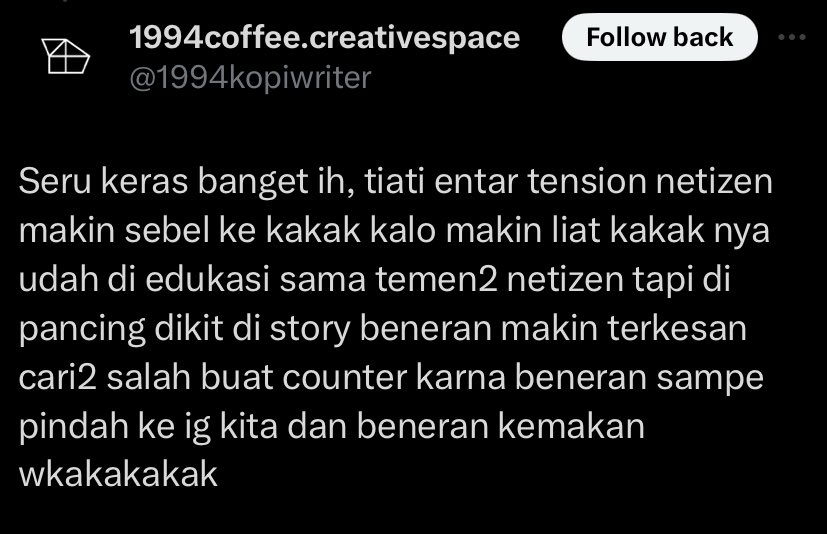 melanch0elic's tweet photo. mm, bayangin ad coffeeshop yg bikin konten di Instagram pake kata “selingkuh” nd they said, they did that for the sake of “pancingan”. lalu, beginilah respon yg mereka berikan pke akun twitter perusahaan mereka🧍🏻‍♀️ https://t.co/YhlImYIxqD