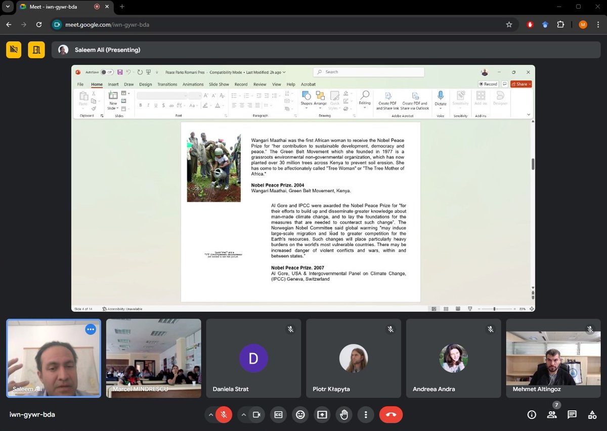 msaltingoz's tweet photo. It was an honor to participate at the 8th Conference on Continental Climate and Environmental Dynamics: Climate Change in Europe: Impact, Risks and Mitigation in Romania via zoom as a "special guest" along with my esteemed doctoral advisor Dr. @saleem_ali  https://t.co/ynxxeLHstQ https://t.co/qTJdwwgPQd