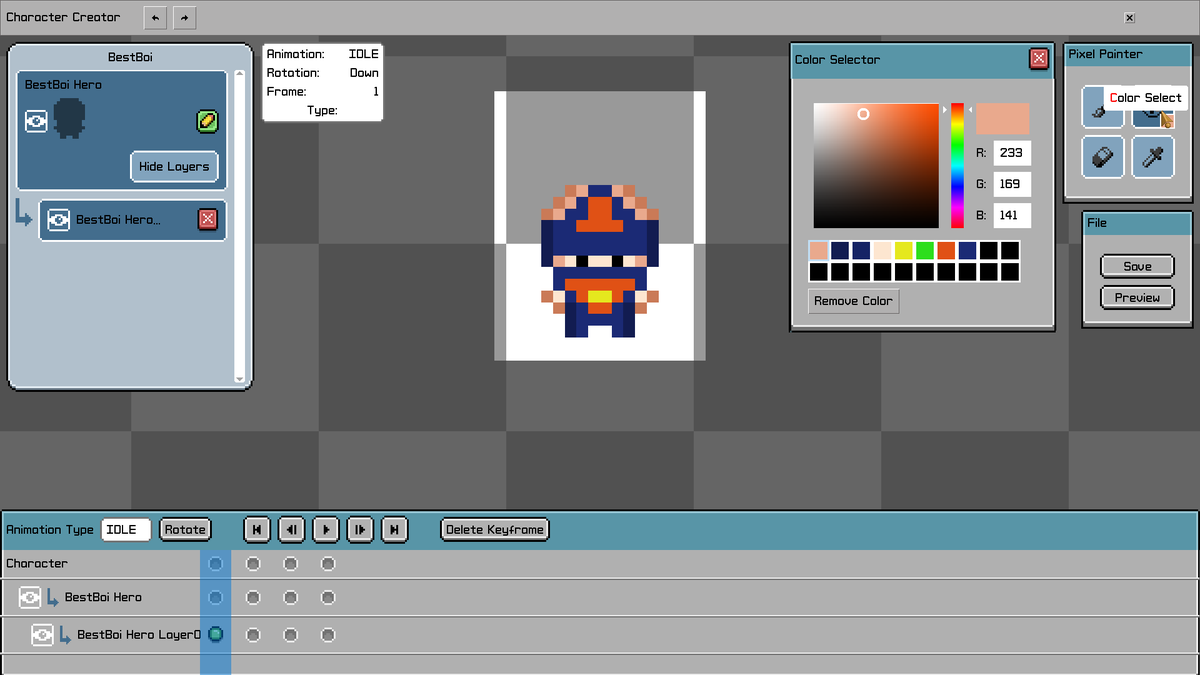 SpringloadedDev's tweet photo. Hi, Twitter!

Meet my game! 🎮⚔️🖱️ https://t.co/WAWM1Rq5Kj
