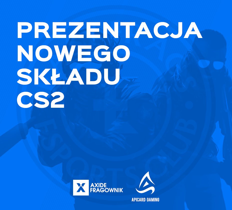 EasyFrags Esports Club 💙 #DeathWish1974Fans (@efesportsclub) on Twitter photo 🔵 Wracamy do aktywnego shitpostowania wraz z gotowym line-upem CS2, który weźmie udział w 11 sezonie ARRMY Open.
<a href="/_Mani3k_/">Mani3k</a>
@Borowik33476577
<a href="/K3RQ__/">K3RQ _</a>
<a href="/machu_cs/">MACHU</a>
<a href="/DeagleMaster_CS/">DeagleMaster</a>
Nie wiemy jakie będą wyniki, ale będzie grubo 🤣
Partnerzy: <a href="/Axidepl/">Axide.pl</a> <a href="/Apicardpl/">Apicard Gaming Solutions</a> 🔵 Wracamy do aktywnego shitpostowania wraz z gotowym line-upem CS2, który weźmie udział w 11 sezonie ARRMY Open.
<a href="/_Mani3k_/">Mani3k</a>
@Borowik33476577
<a href="/K3RQ__/">K3RQ _</a>
<a href="/machu_cs/">MACHU</a>
<a href="/DeagleMaster_CS/">DeagleMaster</a>
Nie wiemy jakie będą wyniki, ale będzie grubo 🤣
Partnerzy: <a href="/Axidepl/">Axide.pl</a> <a href="/Apicardpl/">Apicard Gaming Solutions</a>