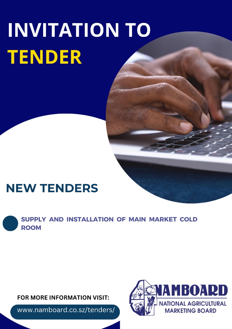 Don't miss this opportunity! Visit namboard.co.sz/tenders/