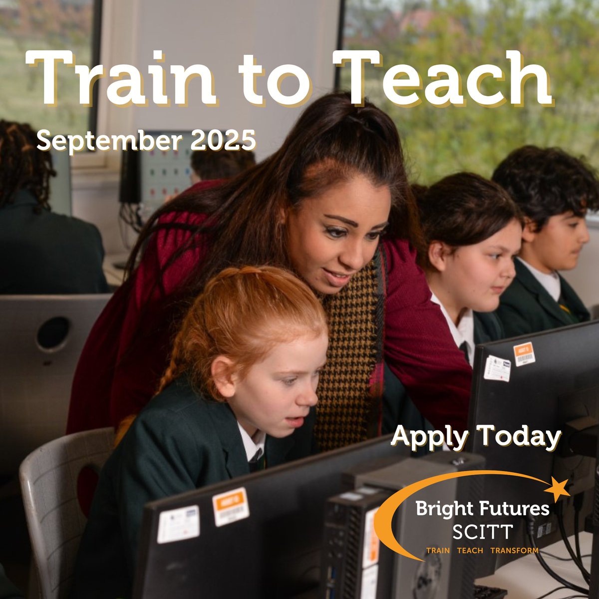 SCITT Online Information evening, 17th Oct at 18.00. Do come along and find out about our high quality curriculum, placements and trainers "the provider of choice" (Ofsted 2024).  Sign up here: tinyurl.com/ym38r8sc #wearebrightfutures #ITT