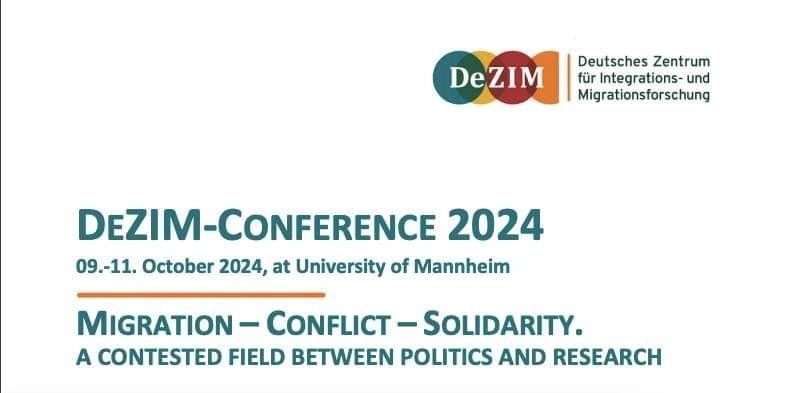 NSegadlo's tweet photo. Wonderful panel “Violence/Conflict and Solidarity/Participation in Refugee Shelters in Europe and the World: Current Political and Societal Challenges and Opportunities”and inspiring exchange with @ClaudiaBhme3, @Yvette_Ruzibiza and Shirin Tinnesand   at #DeZIM_Conference https://t.co/dTuDyumJlN