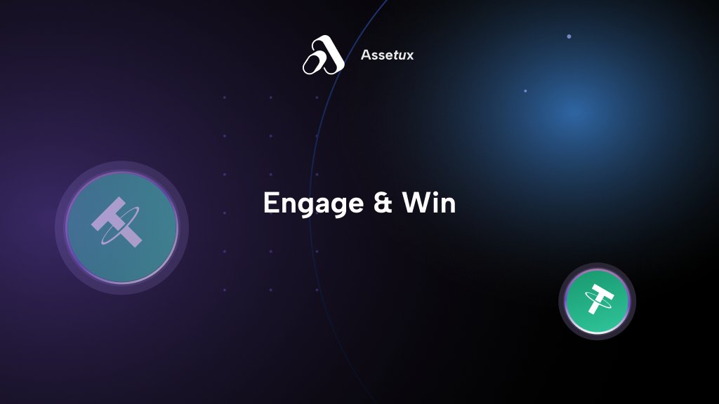 💥 Get Involved &amp; Win! 💥

We’re giving away 250 $USDT in prizes to community members who engage with this thread! 🎉

How to participate: 👇
app.galxe.com/quest/Assetux/…

1. Like and Retweet this post.
2. Tag your friends.
3. Tag a project you think we should partner with.
4. Answer