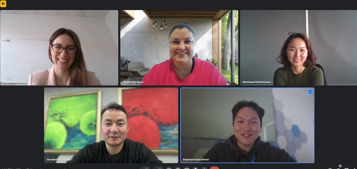 MStars Hub team visited the startup ecosystem in Lithuania and Slovakia, met with more than 30 representatives, learned experiences, and completed more than 15 very fruitful and experience-sharing,
Thanks to the talented team of EBRD in Mongolia and CIVITTA!🚀