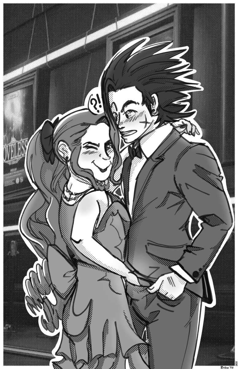 Profkayton's tweet photo. Day 13 - Zack x Aerith - Dressed up. Or getting dressed down, if ya know what im sayin'
#saucytober24 #FF7 #finalfantasy #zackfair #aerith #zaerith #FF7Remake https://t.co/IFPPig4vPE