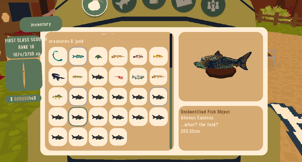 I love to web fish #WEBFISHING