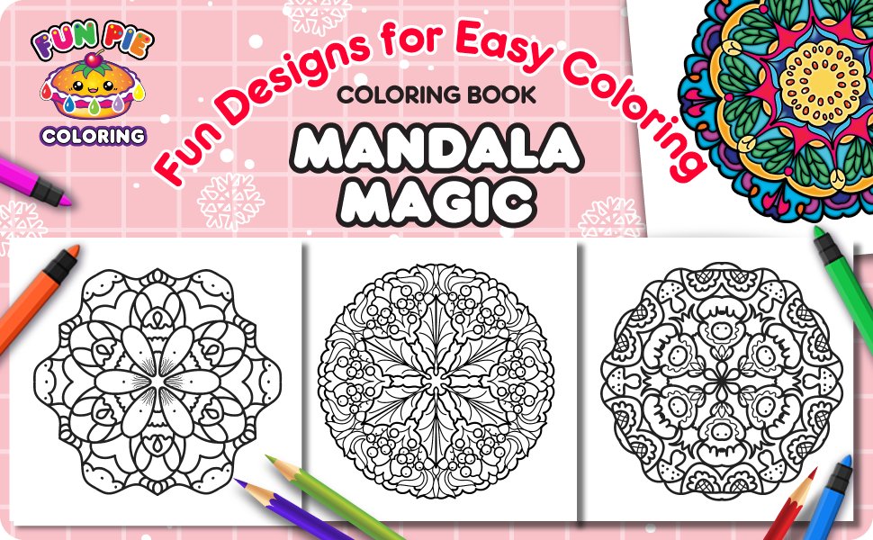 sofiartmedia's tweet image. 🌟Exciting news! I’ve just completed the design and illustrations for the "Mandala Magic Coloring Book"! It’s now available on Amazon in the "Fun Pie" store. Perfect for all ages—let your creativity flow! Check it: a.co/d/5AHryfx 🖍️ #MandalaMagic #ColoringBook #FunPie