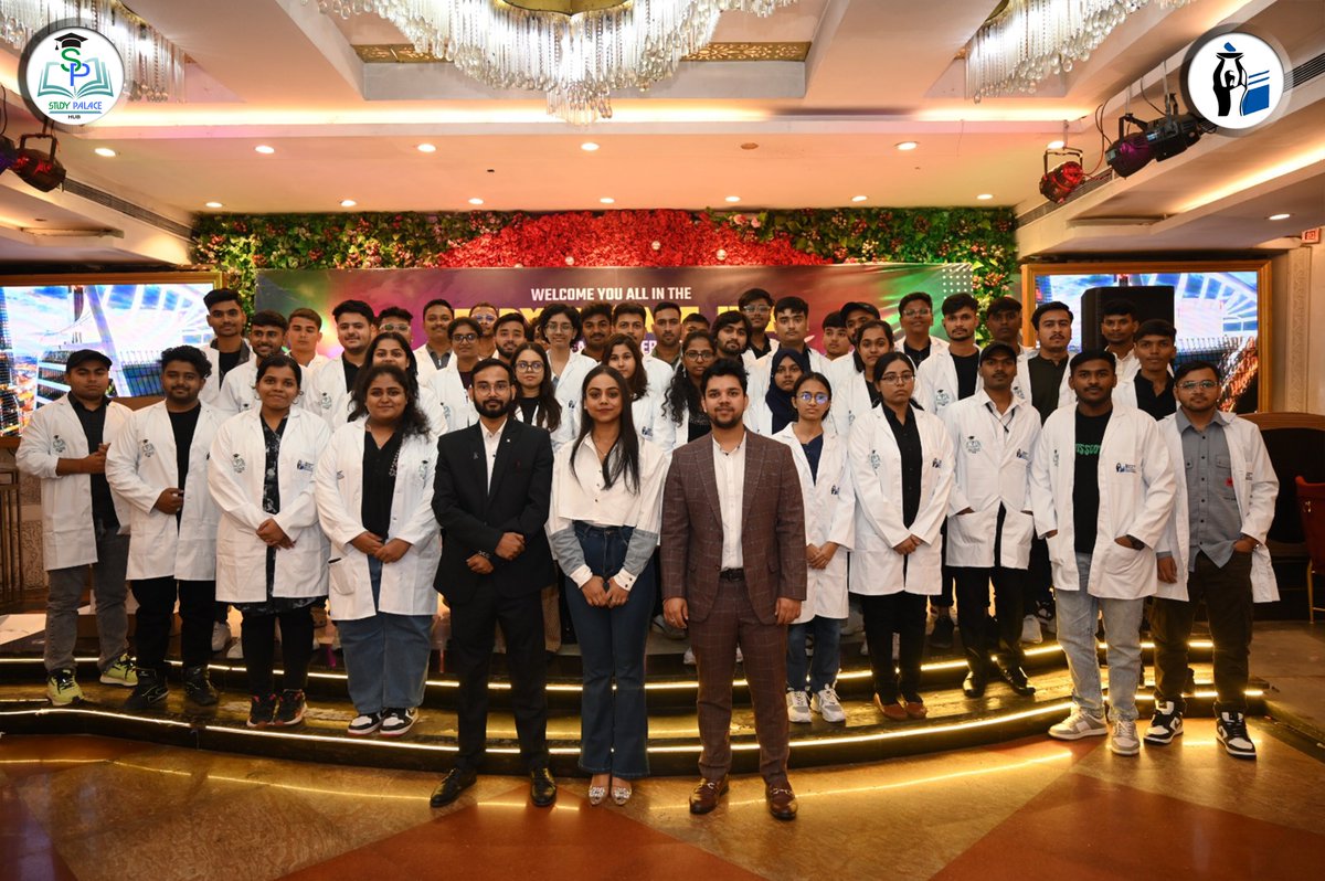 studypalacehub's tweet photo. "💫The future of medicine is bright!" 💡 Our 4th batch of Samara State Medical University students have just wrapped up a successful seminar at Study Palace Hub. This gathering of bright minds was a testament to their commitment to learning and growth. ✨ Congratulations to all! https://t.co/Chur42y2Wx