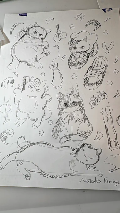 模様だけ変えて全柄違う猫のアクリルキーホルダーを作りたい🐈

#東京で暮らす私たち 