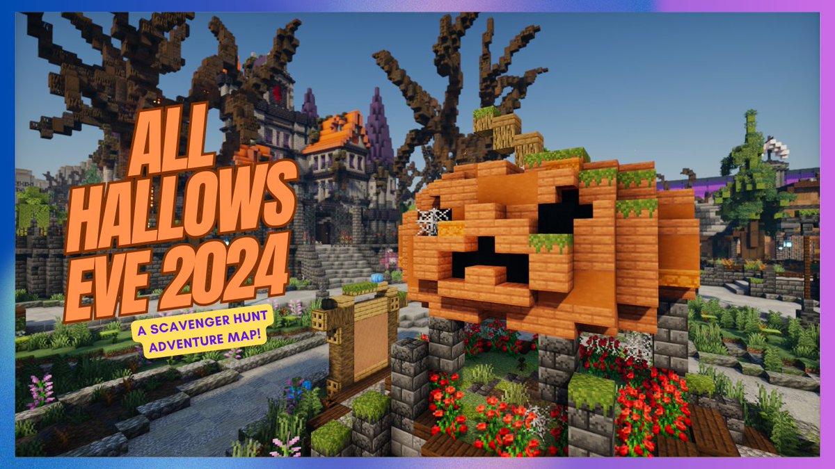 kimandjax's tweet photo. With #Halloween coming, why not play my FREE #Minecraft Pumpkin Hunt! Single, Multiplayer server or LAN- anyone can play! Combat or Scavenger only, the choice is yours!

Free D/L on @PlanetMinecraft - can YOU find all the Pumpkins?

🎃All Hallows Eve 2024 https://t.co/jYftzACCmY https://t.co/zdky8TRIZj