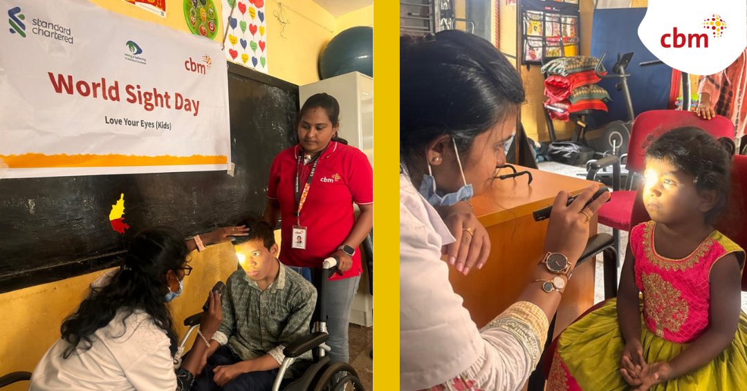 15.8+ lakh screened
96,000+ cataract surgeries performed
A network of 122 Inclusive Vision Centers across India, out of which 42% are managed by women

Tap on this link to learn the joint partnership story behind these numbers! shorturl.at/z1Gwx #CBMIndia #WorldSightDay