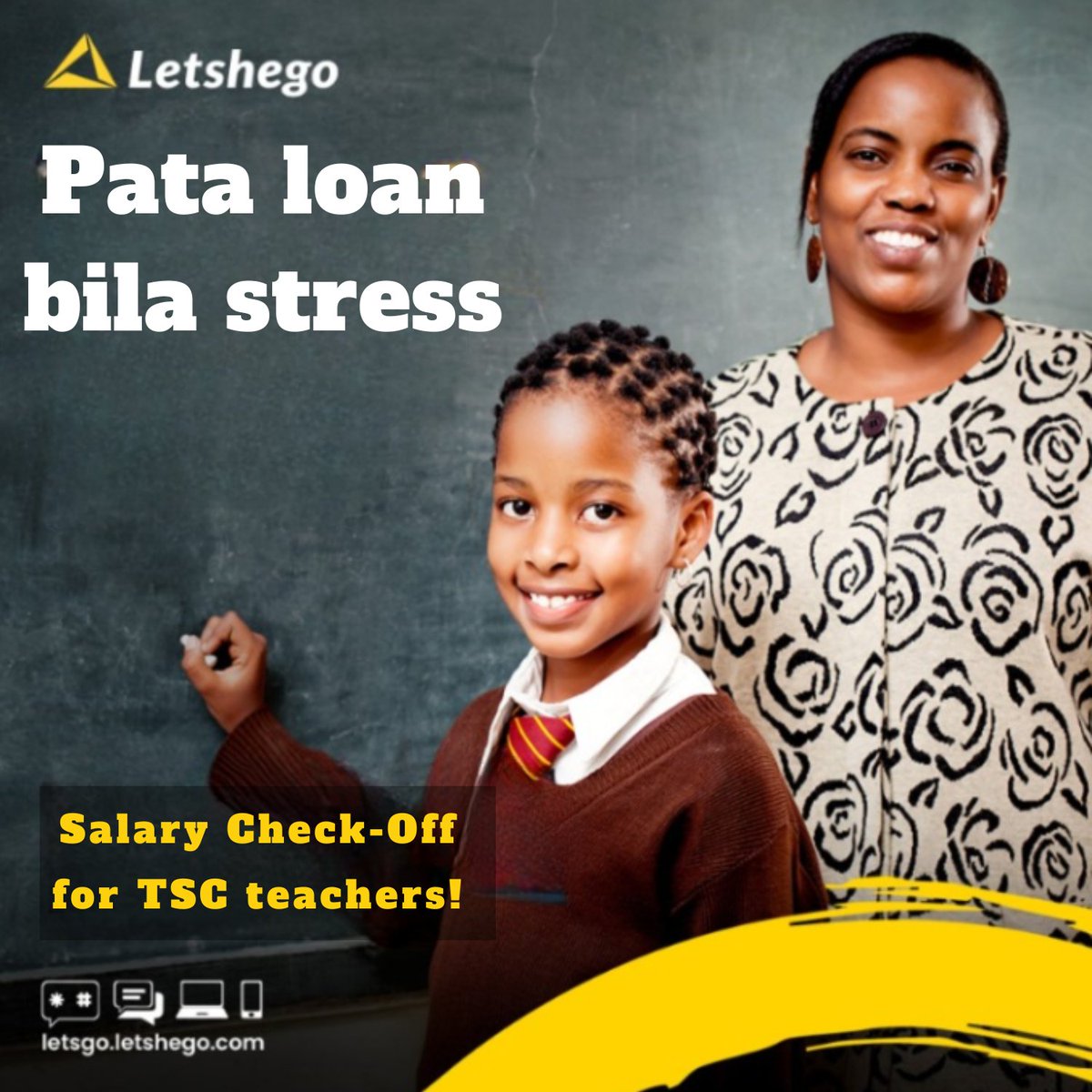 Get your salary check-off loan today, to kick start on your monthly goals.
Call us to know more:
0730 687 777, kenya@letshego.com
#loans #TSC