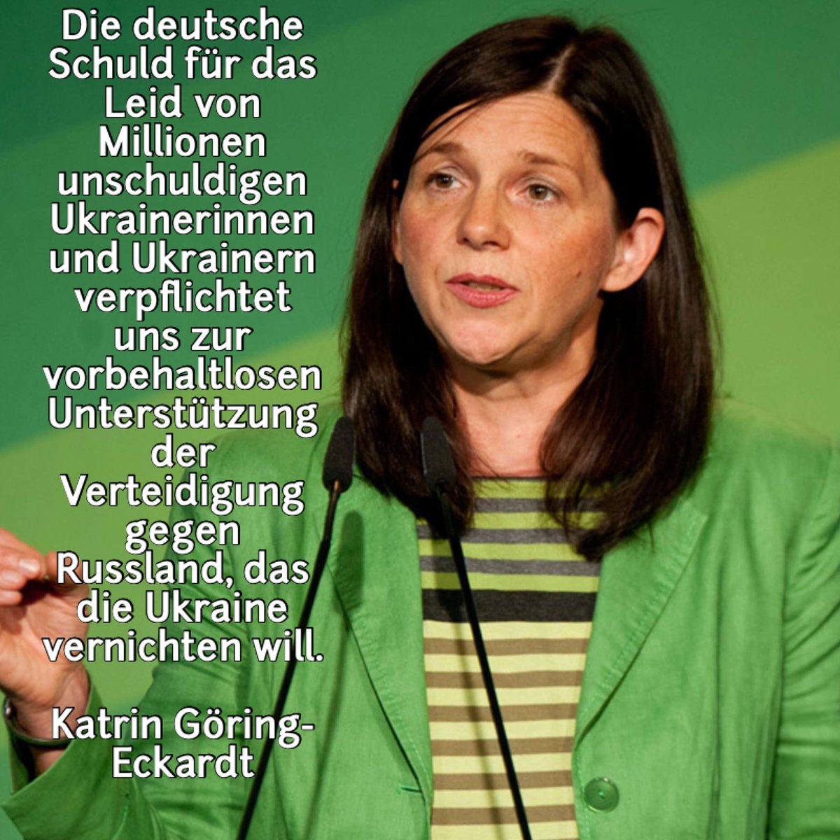 Von welcher Schuld redet sie?