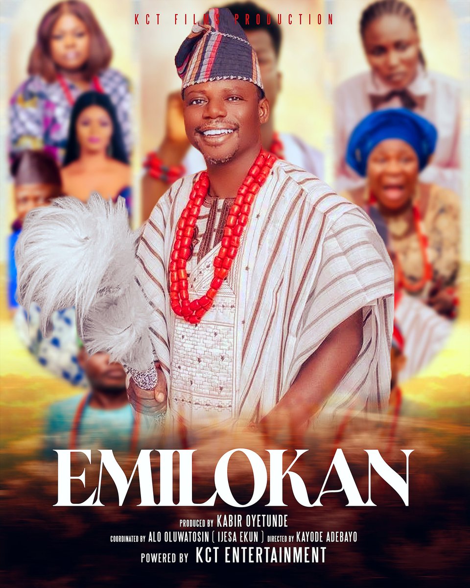 yem_studio's tweet photo. EMILOKAN  “A comedy movie” showing now on YouTube @ApataTV

Starring @Kemity  @Apalara @Saka
Directed by @Kayode Adebayo, Produced by Kabir Oyetunde @kabirucausetroble, Powered by KCT ENTERTAINMENT https://t.co/fSivvEwVWX