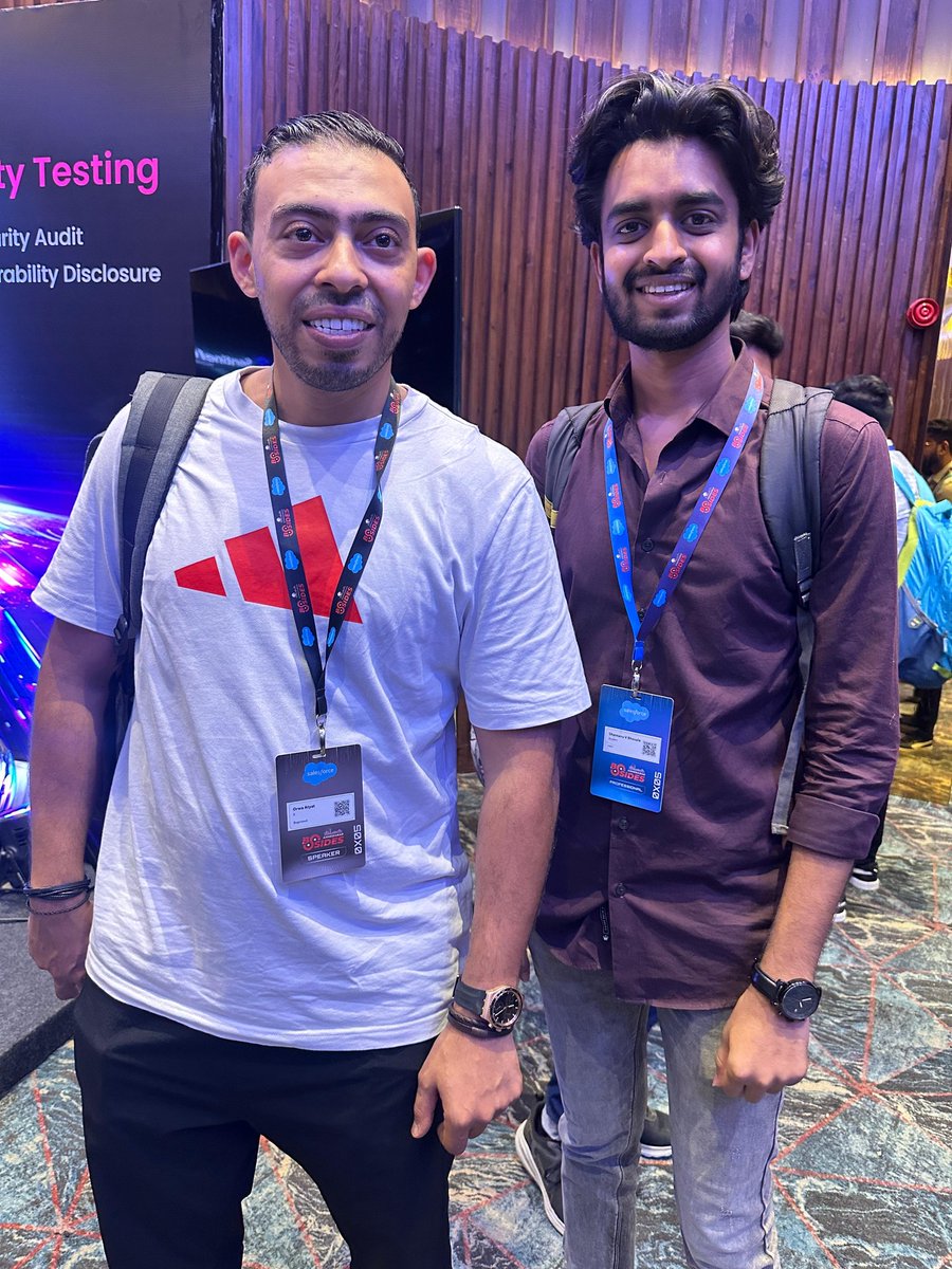 Shanbhosale007's tweet image. Had an amazing time at #BSidesAhmedabad! Got to meet some legendary hackers like @GodfatherOrwa , @XHackerx007 , @CryptoKnight01  and @KongSec. Truly inspiring to be around such brilliant minds. 🚀🔐 #CyberSecurity #HackerCommunity #Infosec