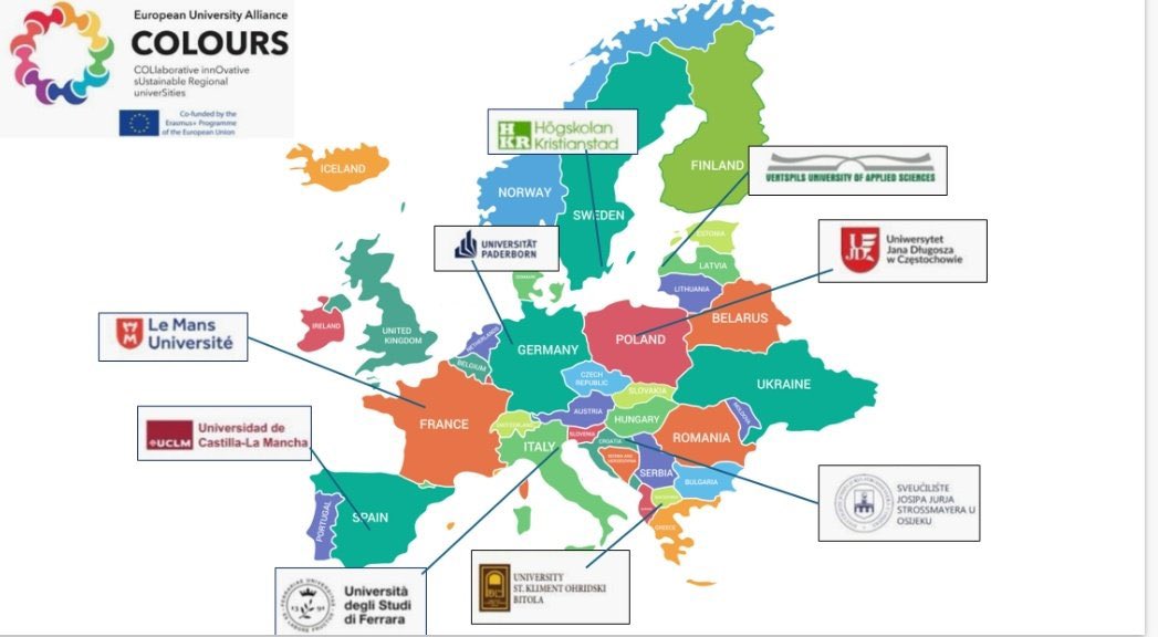La <a href="/uclm_es/">Universidad de Castilla-La Mancha</a> pertenece desde 2023 a  @COLOURSAlliance junto a otras 8 universidades europeas.

Te presentamos la web de nuestra alianza Europea en la que podrás seguir todas nuestras actividades y eventos 

colours-alliance.eu