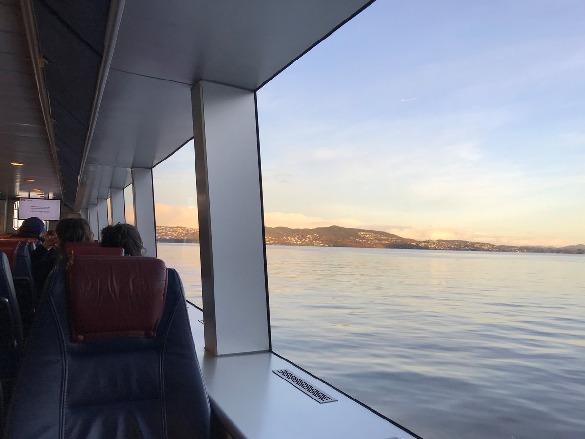 💚 when going to work in the morning is like this. Heading out for the first fieldwork of #REBALANCE / #AQUABALANCE for data collection on local economic, social and environmental impacts of fish farming in one of our case-municipalities.