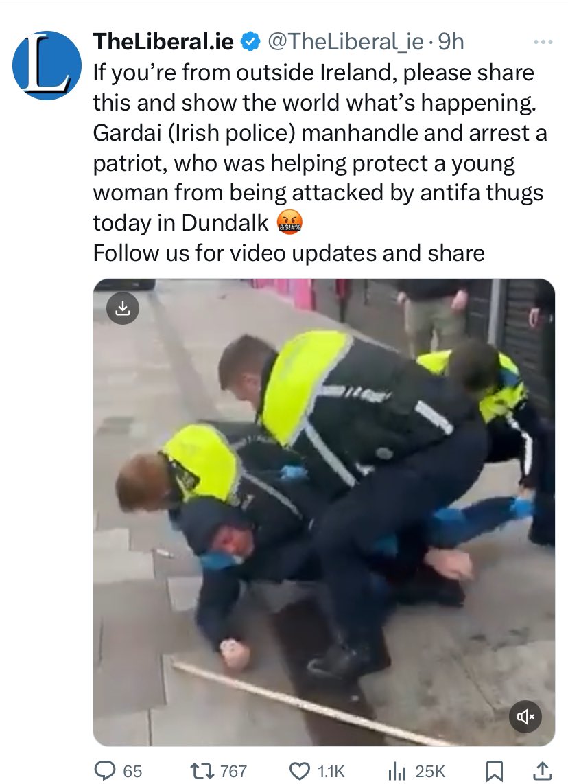 LouthForAll's tweet image. There was no young woman.