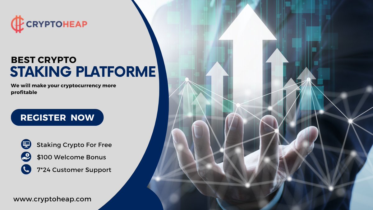 cryptoheap_com's tweet photo. Invest in your future with CryptoHeap! 📈 Our safe staking solutions let you stake Ethereum for guaranteed returns. Take the first step towards securing your future profits and join the crypto revolution! 💼 #EthereumStaking #CryptoReturns #SafeInvestments https://t.co/lGOOHxjPfs