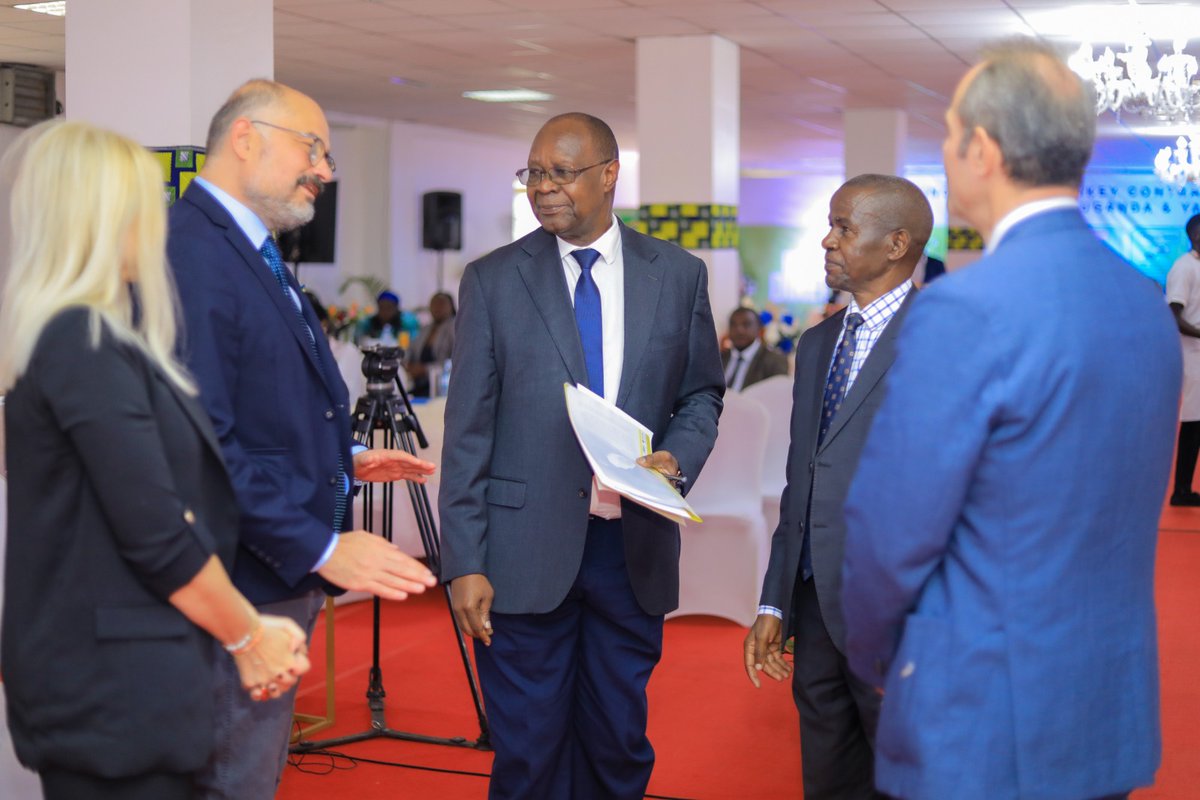 MoWT_Uganda's tweet photo. The @GovUganda and Yapi Merkezi will today sign the EPC/Turnkey contract for the construction of the 272Km Standard Gauge Railway @SGR_Uganda.

This important piece of infrastructure that will serve as the backbone of Uganda's surface transport system meeting the much needed transport capacity in the country and the region as cargo and passenger transport demand has rapidly increased over the last decade.
@GenWamala
@mr_bageya
@BenonKajuna
#SGRUganda