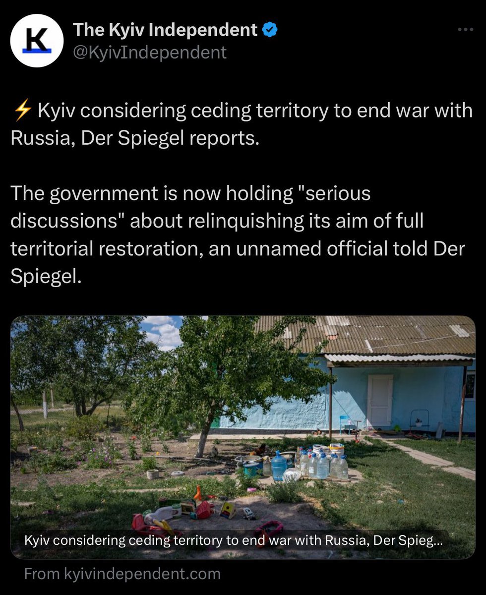 KimDotcom's tweet photo. Zelenskyy’s ‘victory plan’ is now a surrender plan. Ukraine and the West have lost the war. If Joe Biden and Boris Johnson didn’t prevent the peace agreement between Ukraine and Russia in 2022 over a million Ukrainians would still be alive. Remember that when you vote next month. https://t.co/zwdNWQDjVs